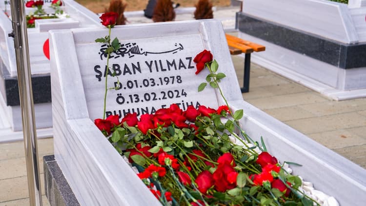 İliç Maden Şehitlerimizi Kabri Başında Dualarla Andık