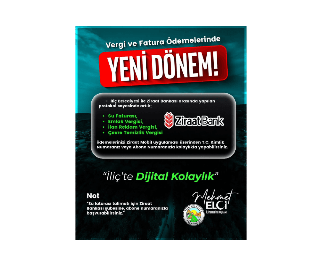 Belediyemizden Dijital Kolaylık: Vergi ve Fatura Ödemelerinde Yeni Dönem